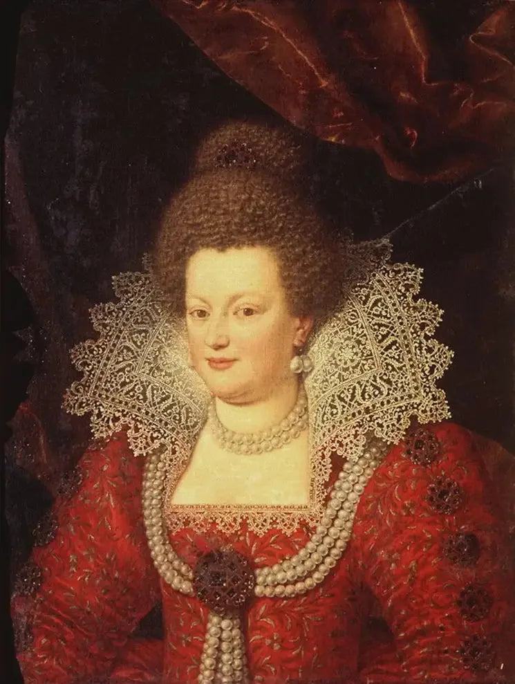 Marie de Médicis Portresi - Frans Pourbus the Younger