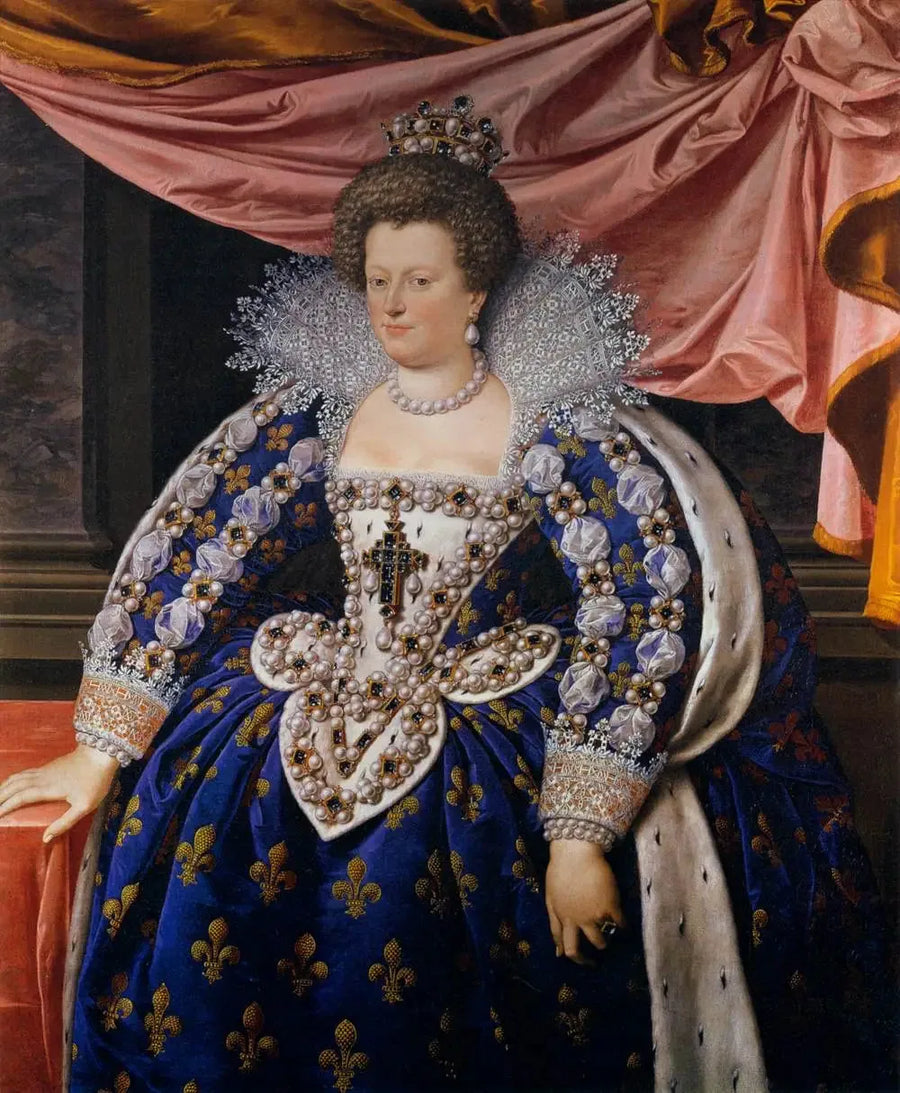 Marie de Médicis Portresi - Frans Pourbus the Younger
