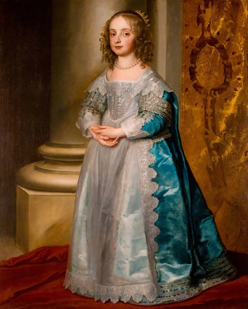 Marie Stuart I Portresi, Kraliyet Prensesi ve Orange Prensesi (1631-1660) - Antoine van Dyck