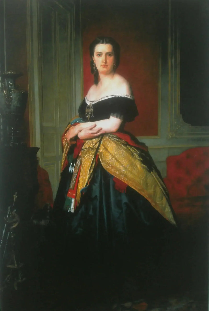 Marie-Thérèse Bartholoni Portresi - Bouguereau