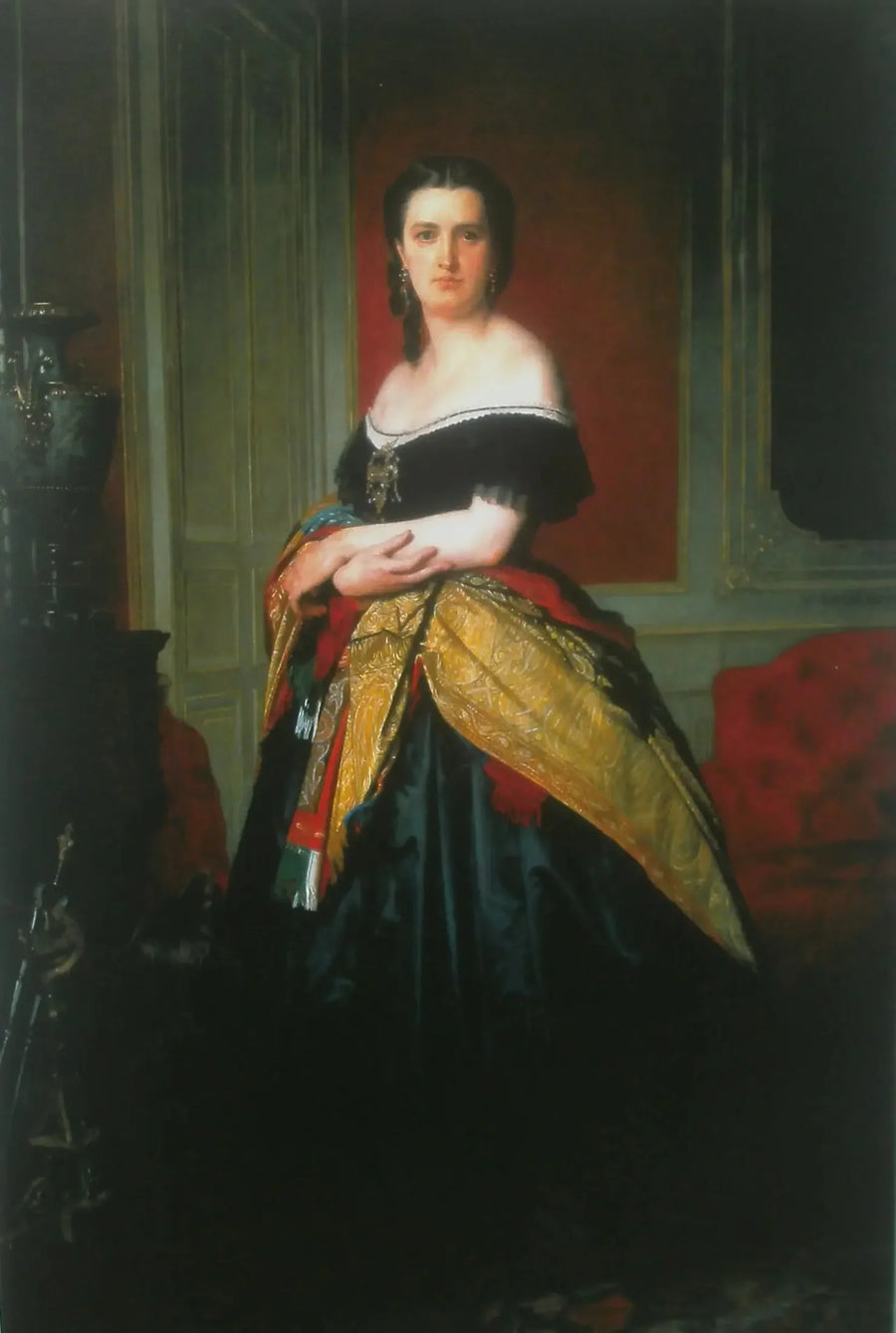 Marie-Thérèse Bartholoni Portresi - Bouguereau