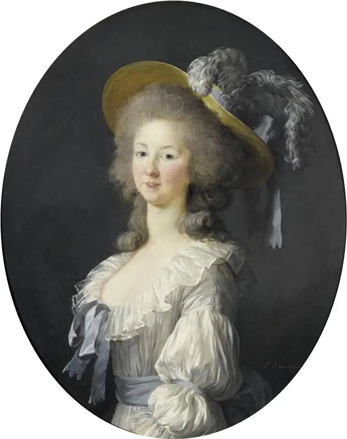 Marie-Thérèse-Louise de Savoie-Carignan Portresi, Lamballe Prensesi - Élisabeth Vigée Le Brun