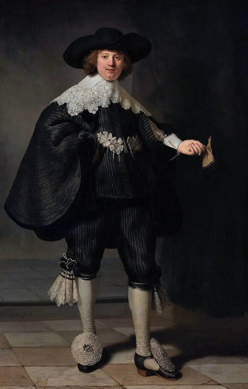 Marten Soolmans Portresi - Rembrandt