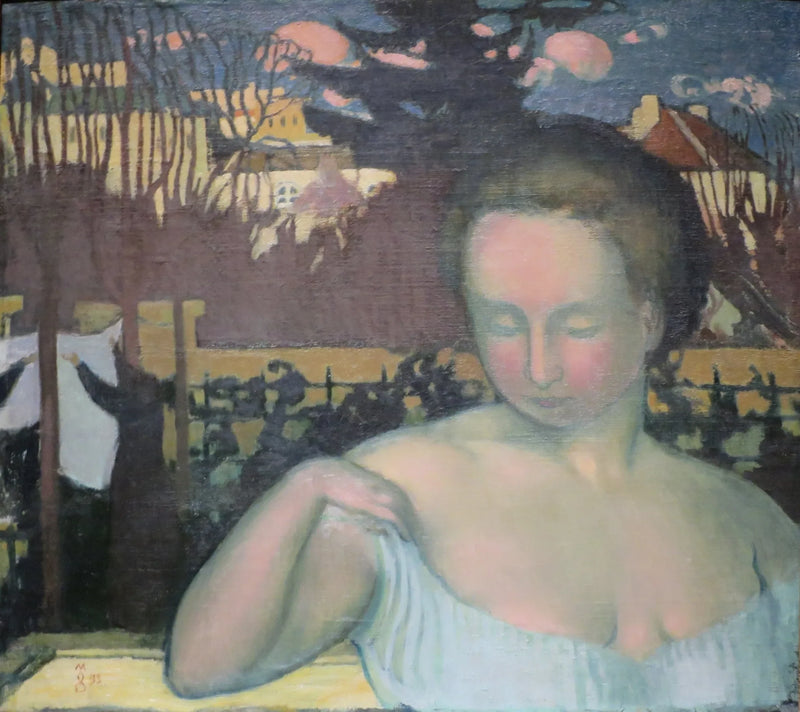 Maurice Denis'in sanatçının eşi Marthe Denis Portresi