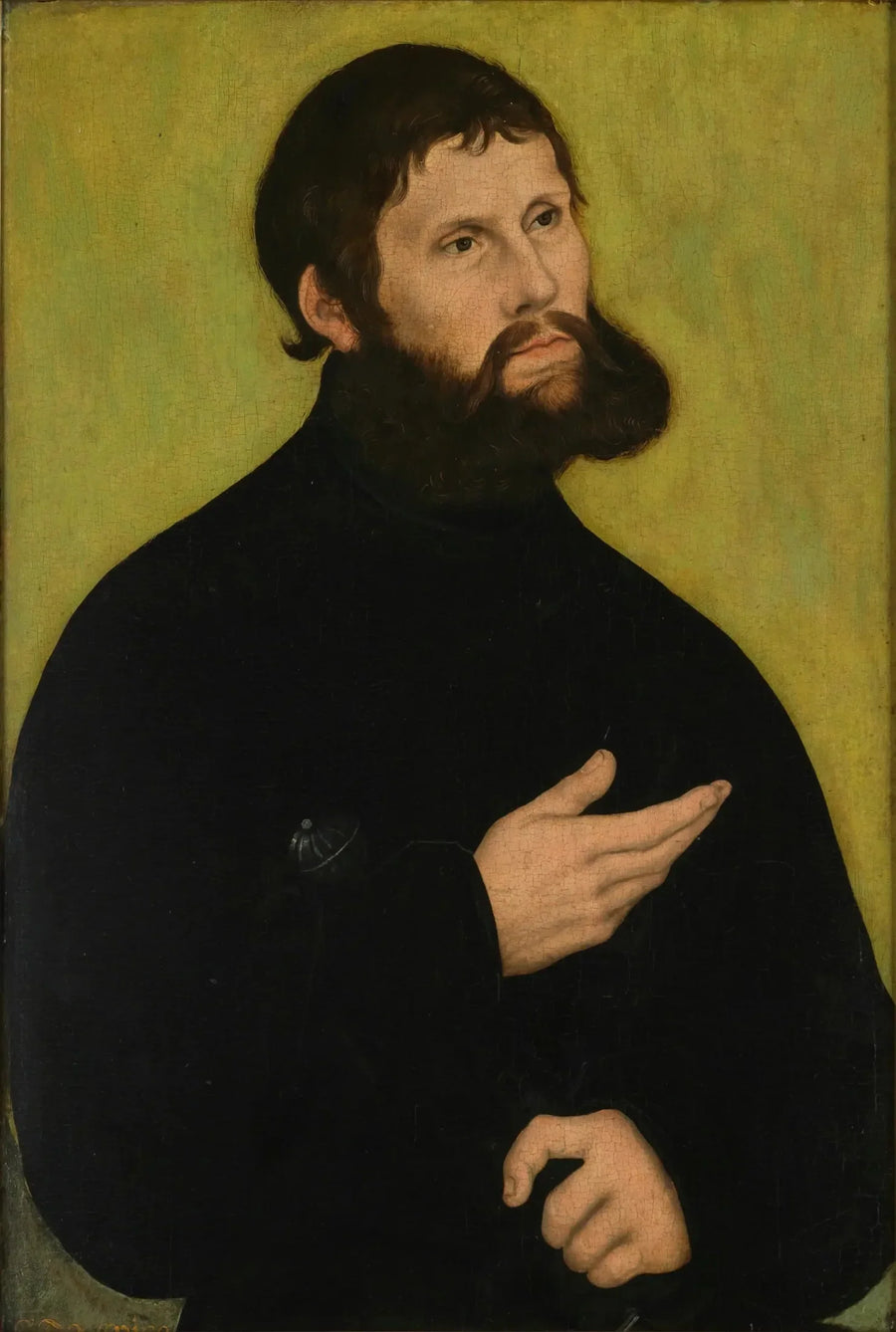 Martin Luther Portresi Junker Jörg olarak - Lucas Cranach the Elder