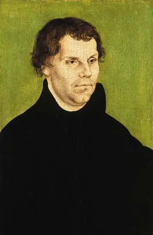 Martin Luther Portresi - Lucas Cranach the Elder