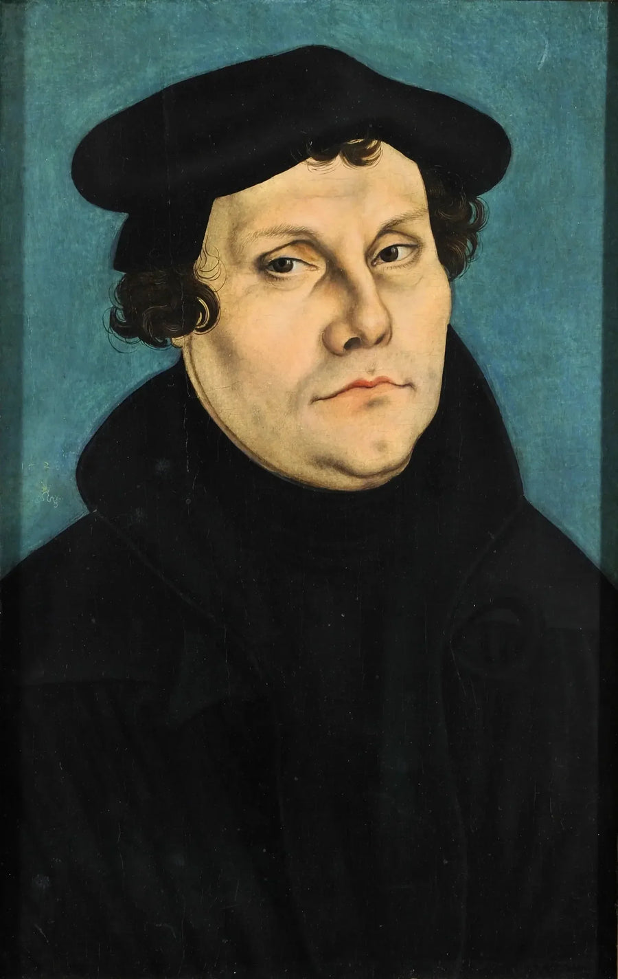 Martin Luther Portresi - Lucas Cranach the Elder