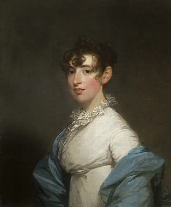 Mary Sawyer Schuyler Portresi - Gilbert Stuart