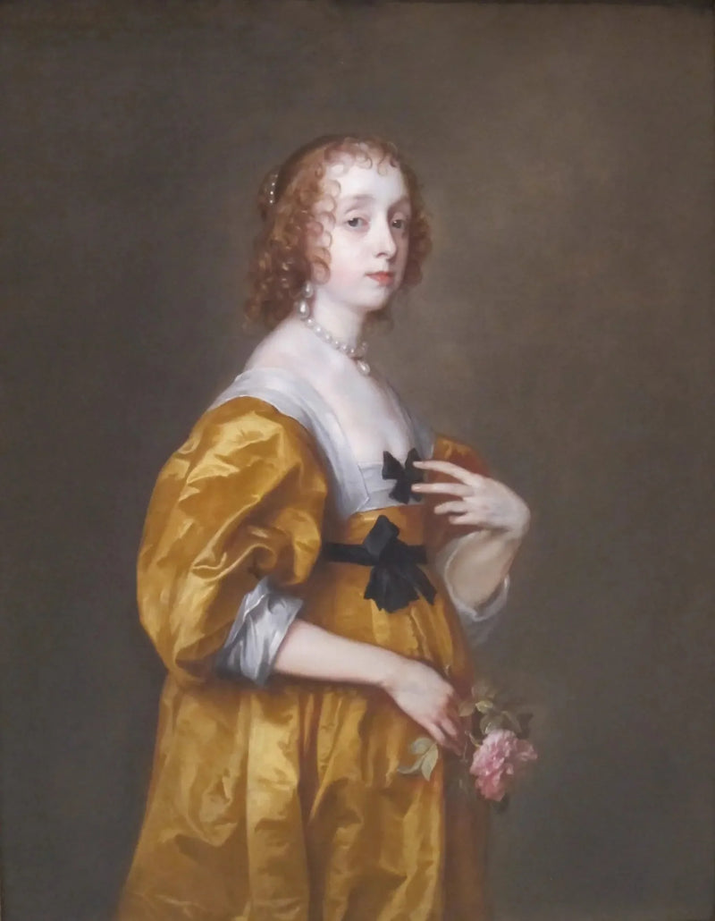 Mary Villiers, Lady Herbert de Shurland Portresi - Antoine van Dyck