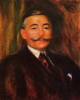 Maurice Gangnat Portresi - Pierre-Auguste Renoir