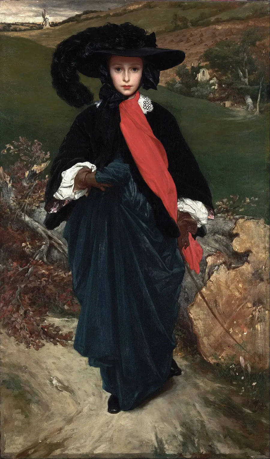 May Sartoris Portresi - Frederic Leighton
