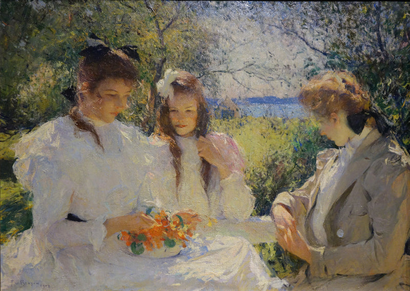 Kızlarımın Portresi - Frank Weston Benson