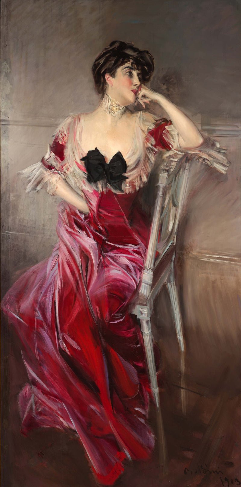 Miss Bell Portresi - Giovanni Boldini