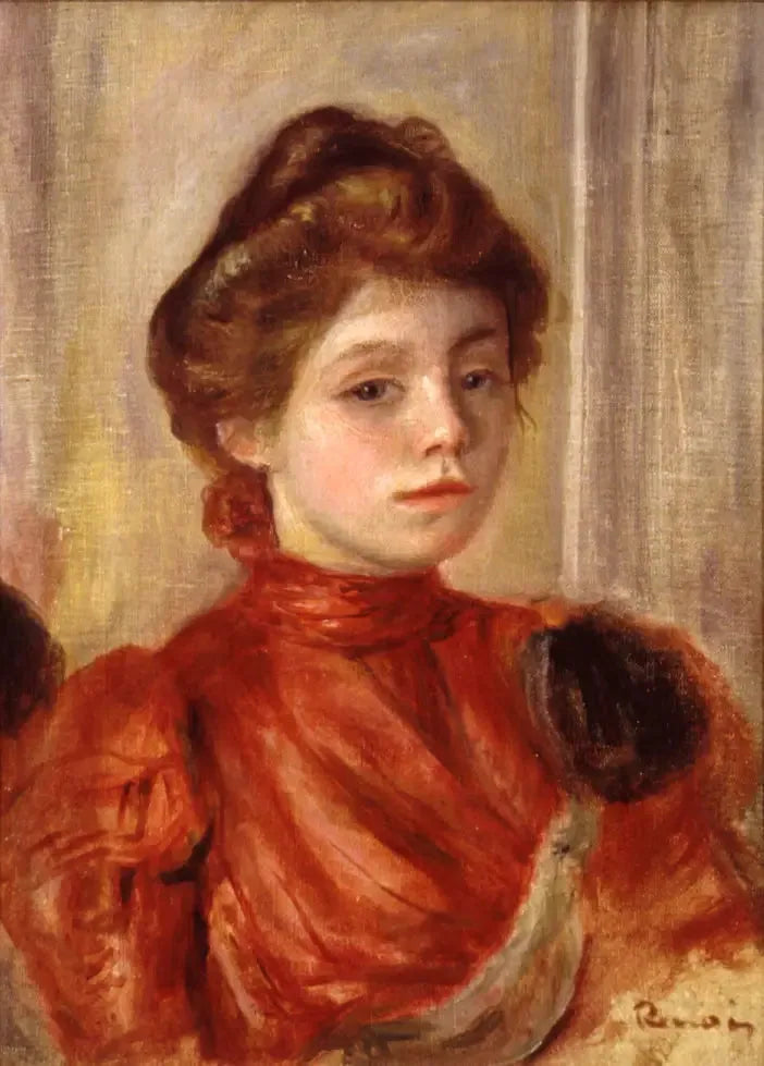 Mlle Lerolle Portresi - Pierre-Auguste Renoir