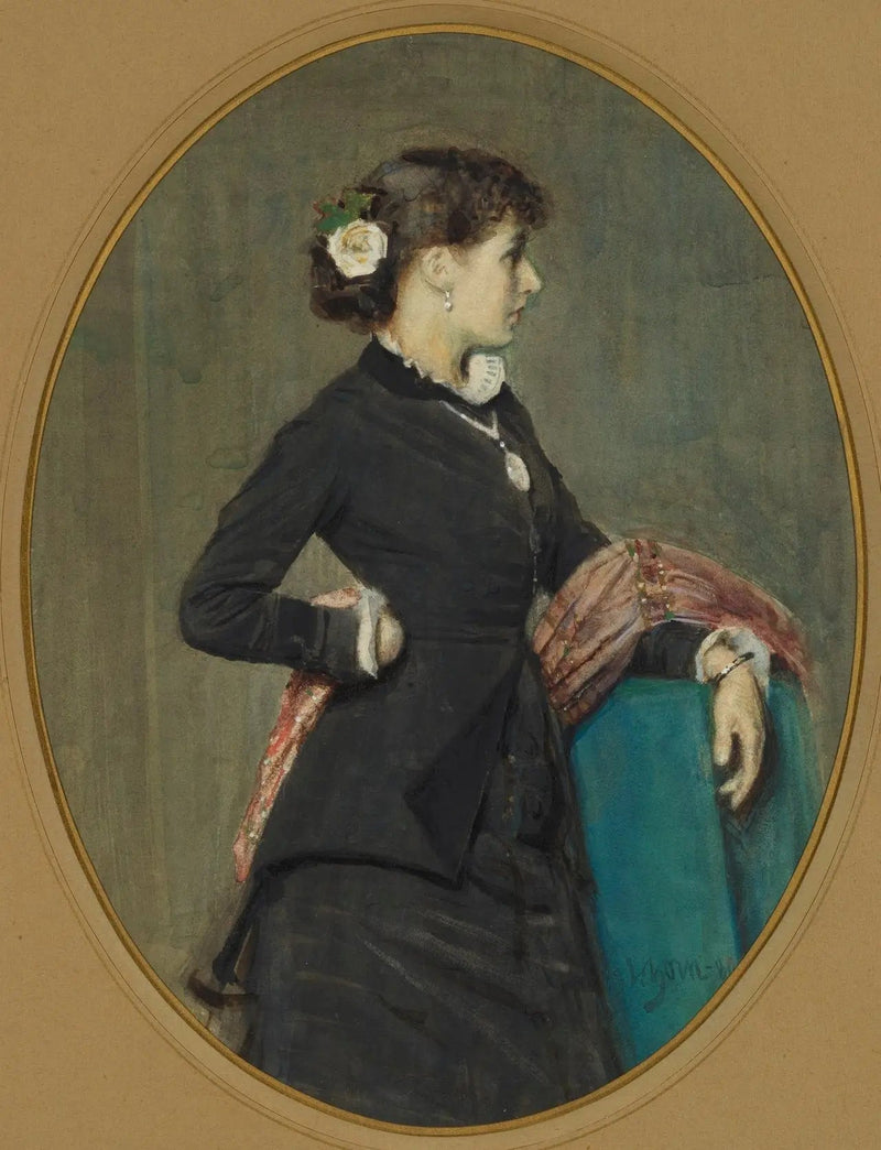 Mlle Nyström Portresi - Anders Zorn