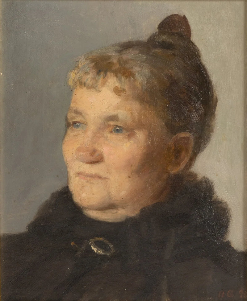 Mme Adel Gunde Portresi. - Anna Ancher