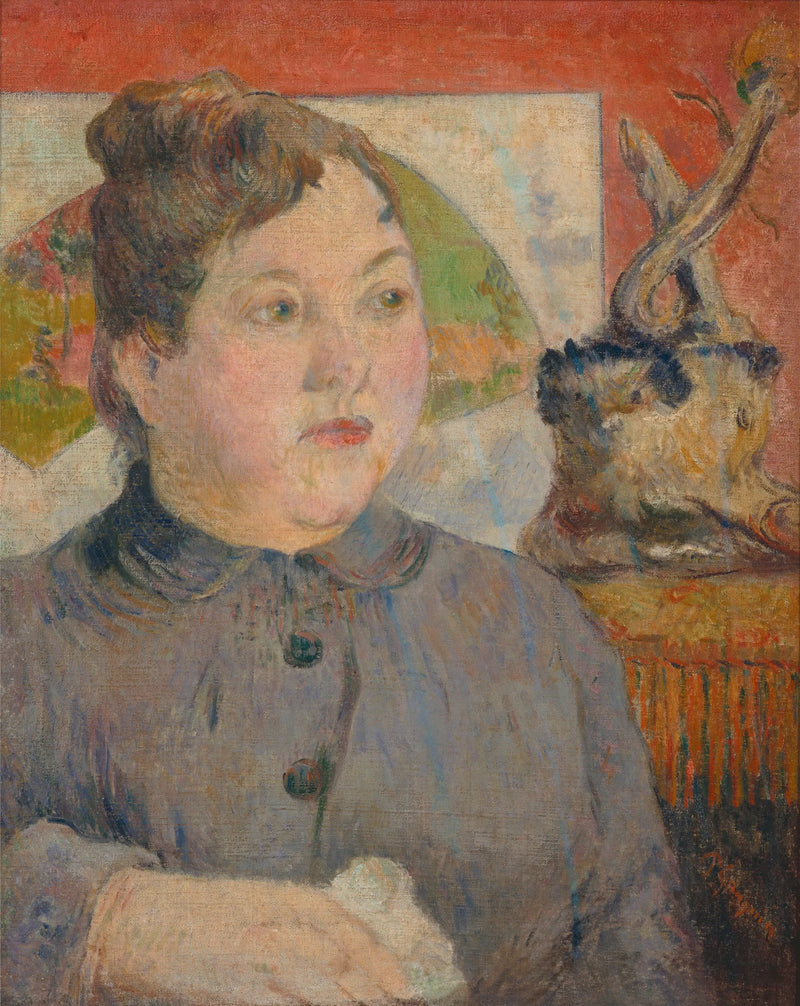Mme Alexandre Kohler Portresi - Paul Gauguin