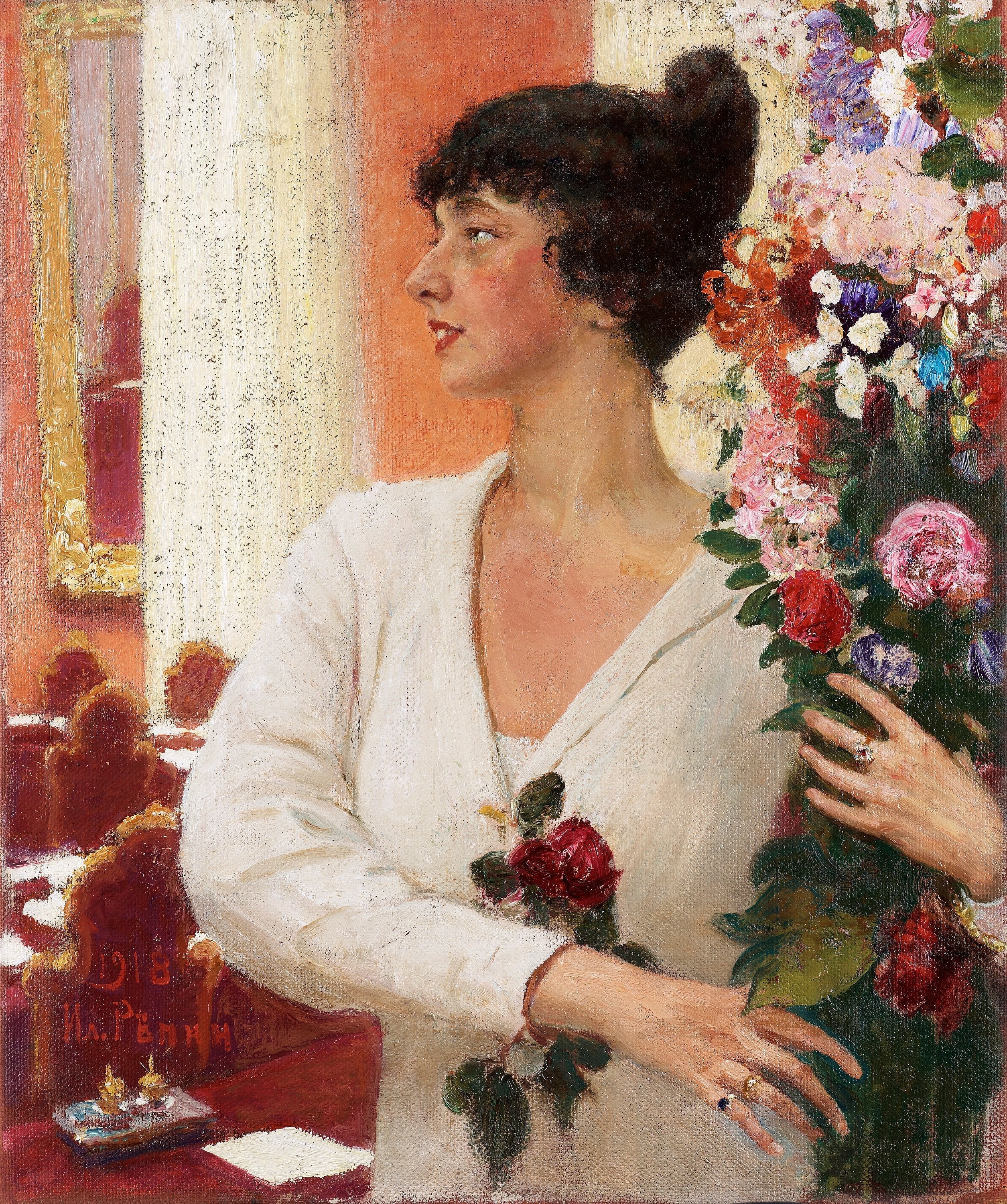 Portrait de Mme Béatrice Levi - Ilya Repin