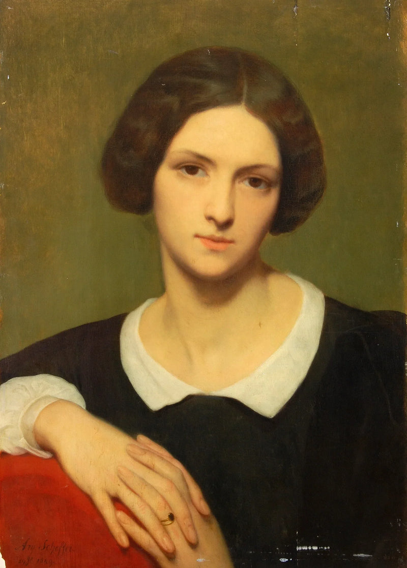 Cornelia Marjolin Hanım'ın, Scheffer soyadlı doğumlu, 19 yaşında portresi - Ary Scheffer