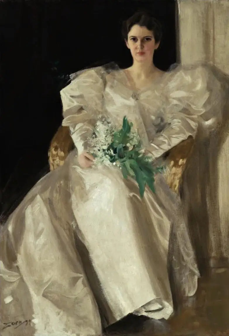 Mme Eben Richards Portresi - Anders Zorn
