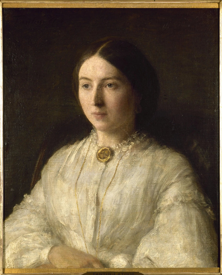 Mme Edwin Edwards'in Portresi - Henri Fantin-Latour