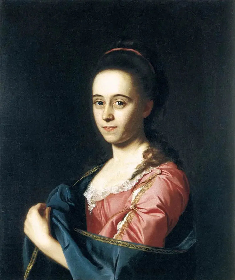 Mme Joshua Henshaw II Portresi (Catherine Hill) - John Singleton Copley