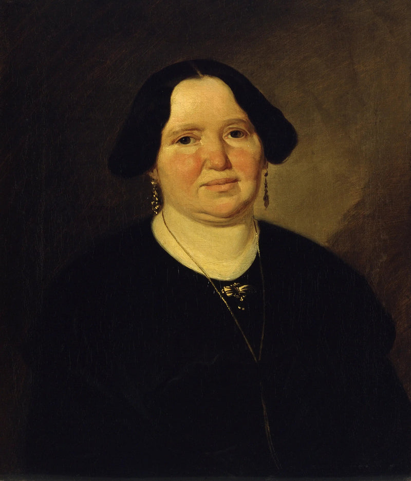 Mme Müller Portresi - Ludwig Knaus