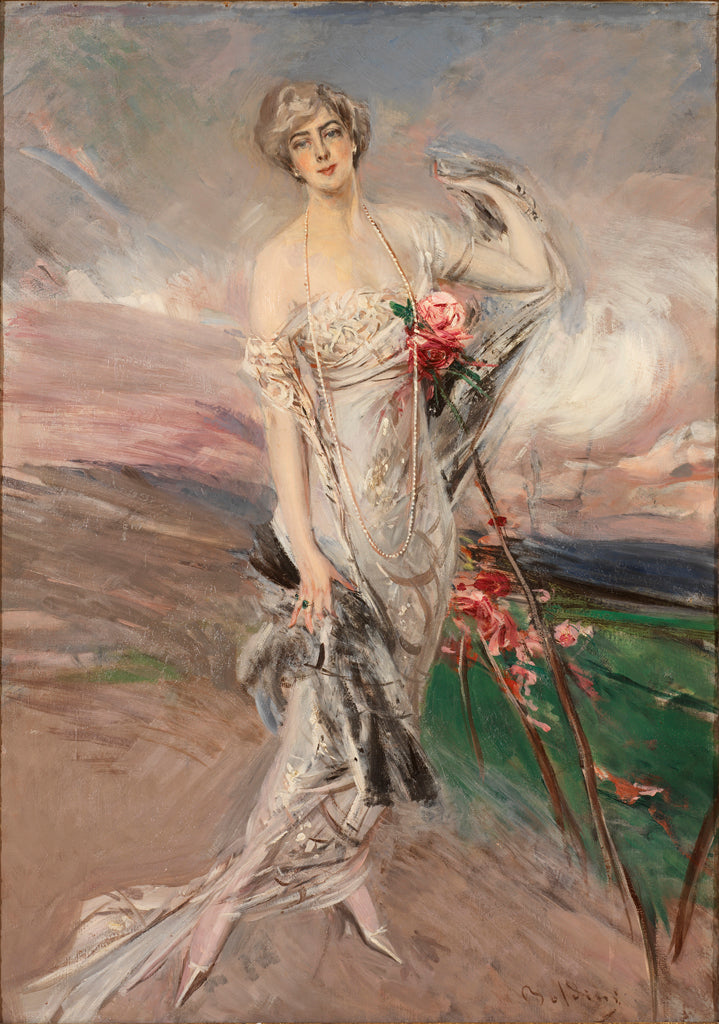 Mme Peter Cooper Hewitt Portresi - Giovanni Boldini