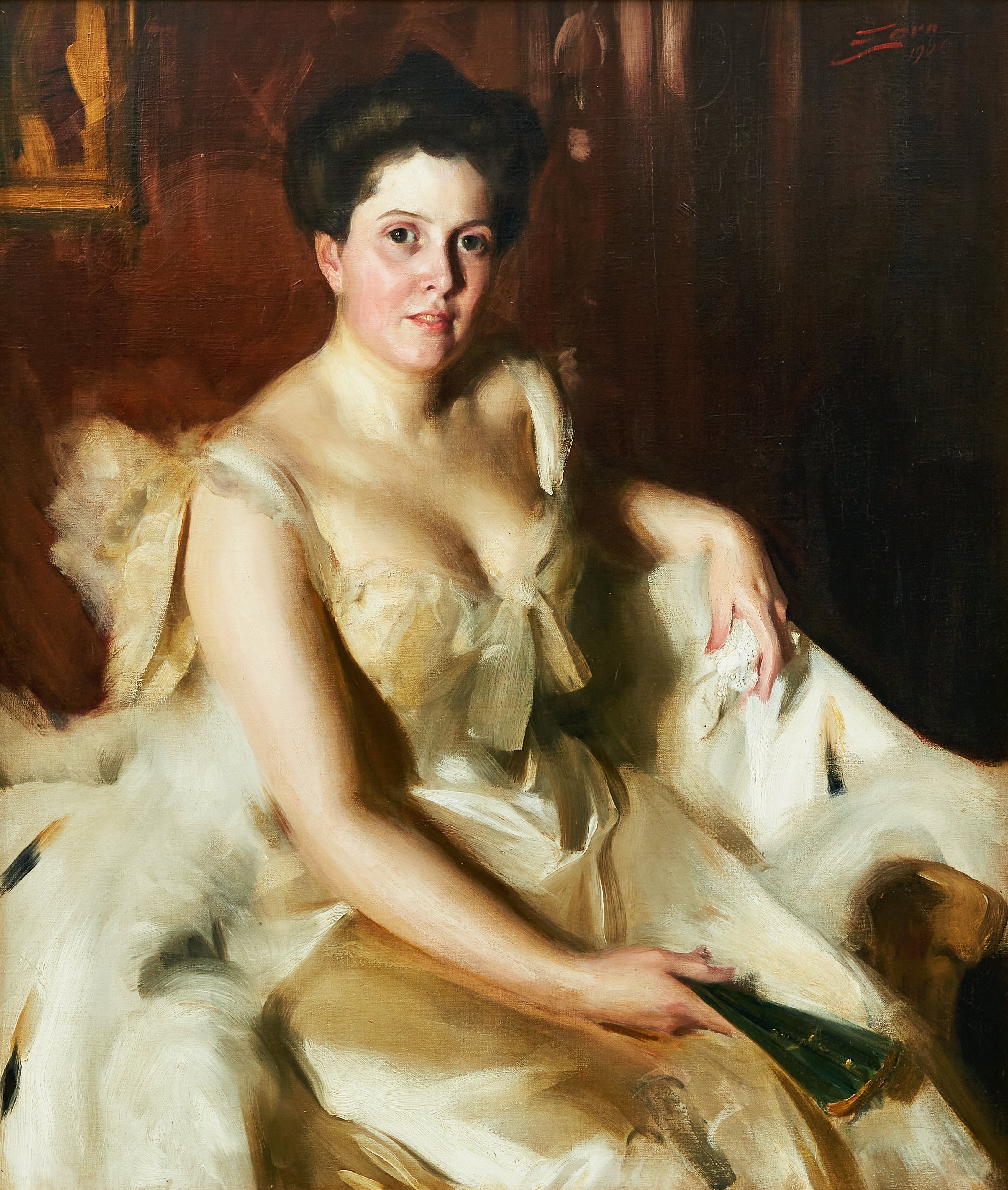 Portrait de Mme de Ver Warner - Anders Zorn
