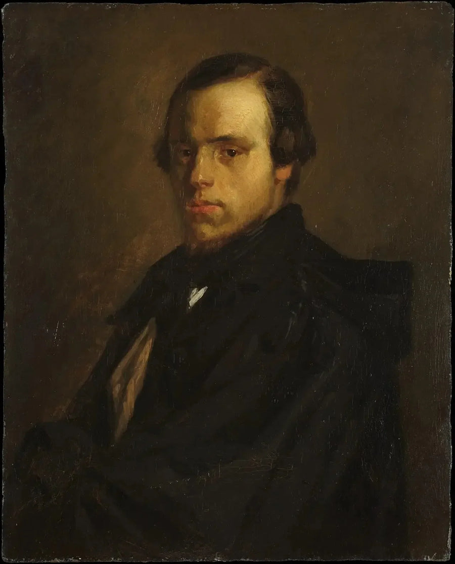 Sanatçının kayınbiraderi Bay le Courtois Portresi - Jean-François Millet