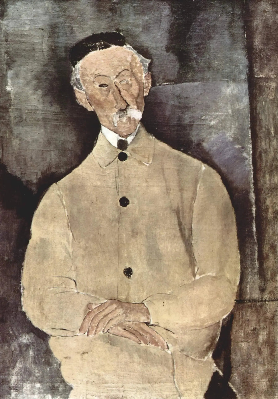 Bay Lepoutre'nin Portresi - Amedeo Modigliani
