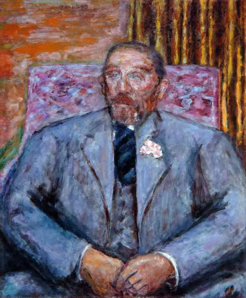 Monteux Bey'in Portresi - Pierre Bonnard