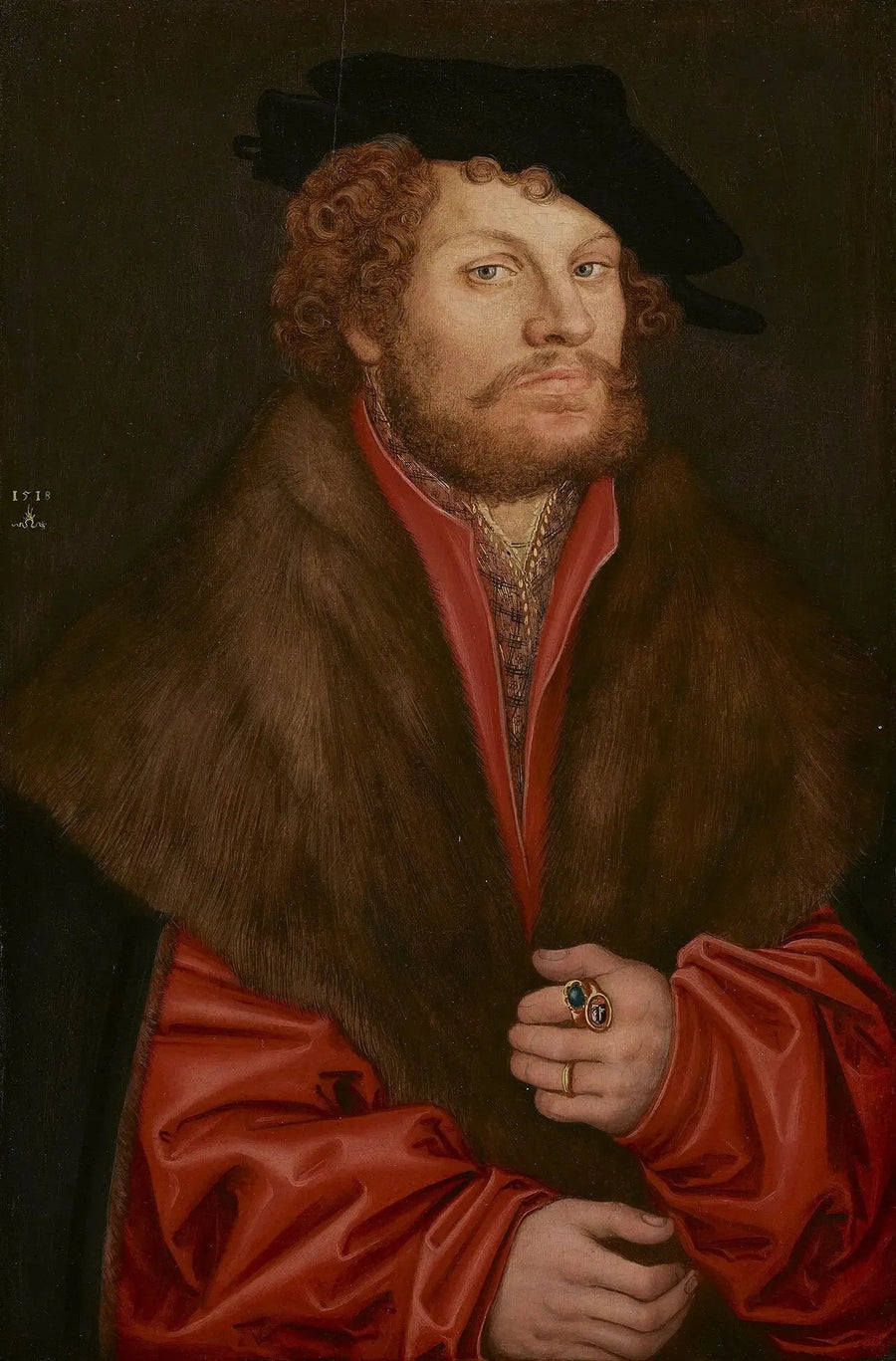 Moritz Buchner Portresi - Lucas Cranach the Elder