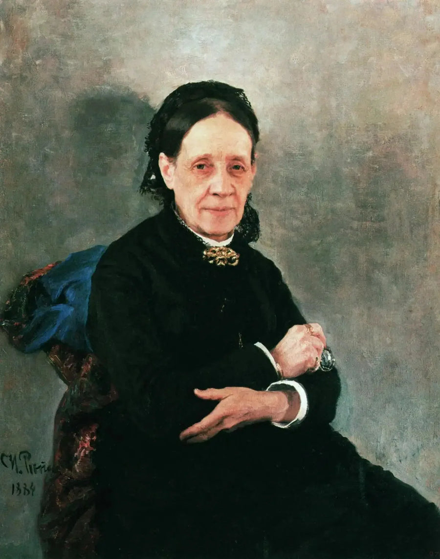 N. V. Stasova Portresi - Ilya Repin