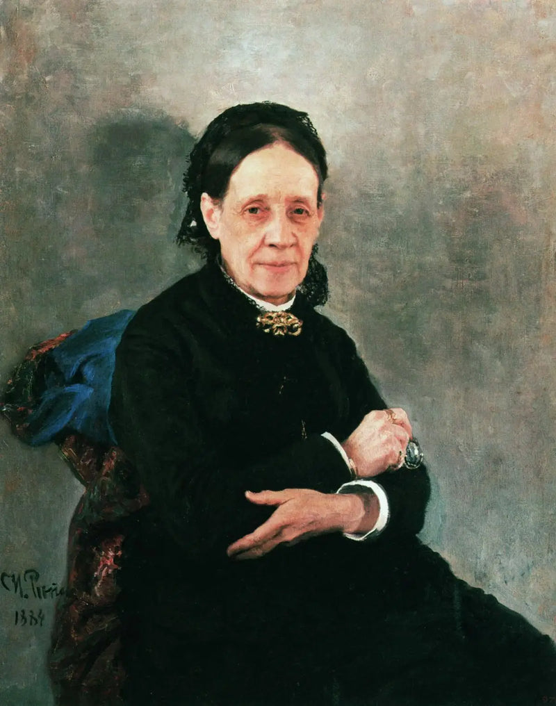N. V. Stasova Portresi - Ilya Repin