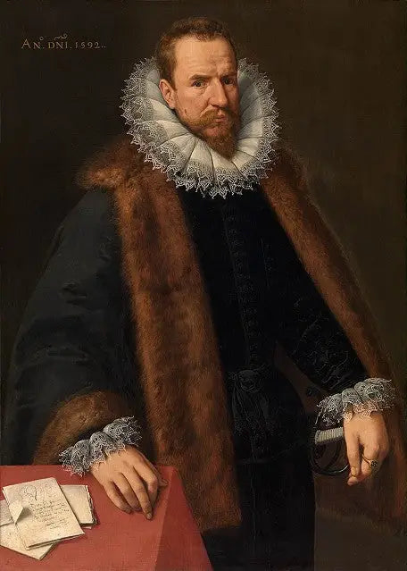 Nicolas de Hellincx portresi, kral danışmanı - Frans Pourbus genç