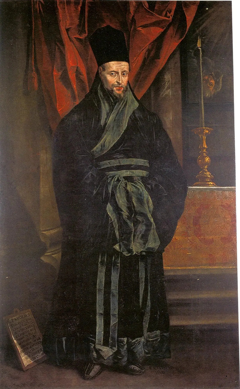 Nicolas Trigault Portresi - Peter Paul Rubens
