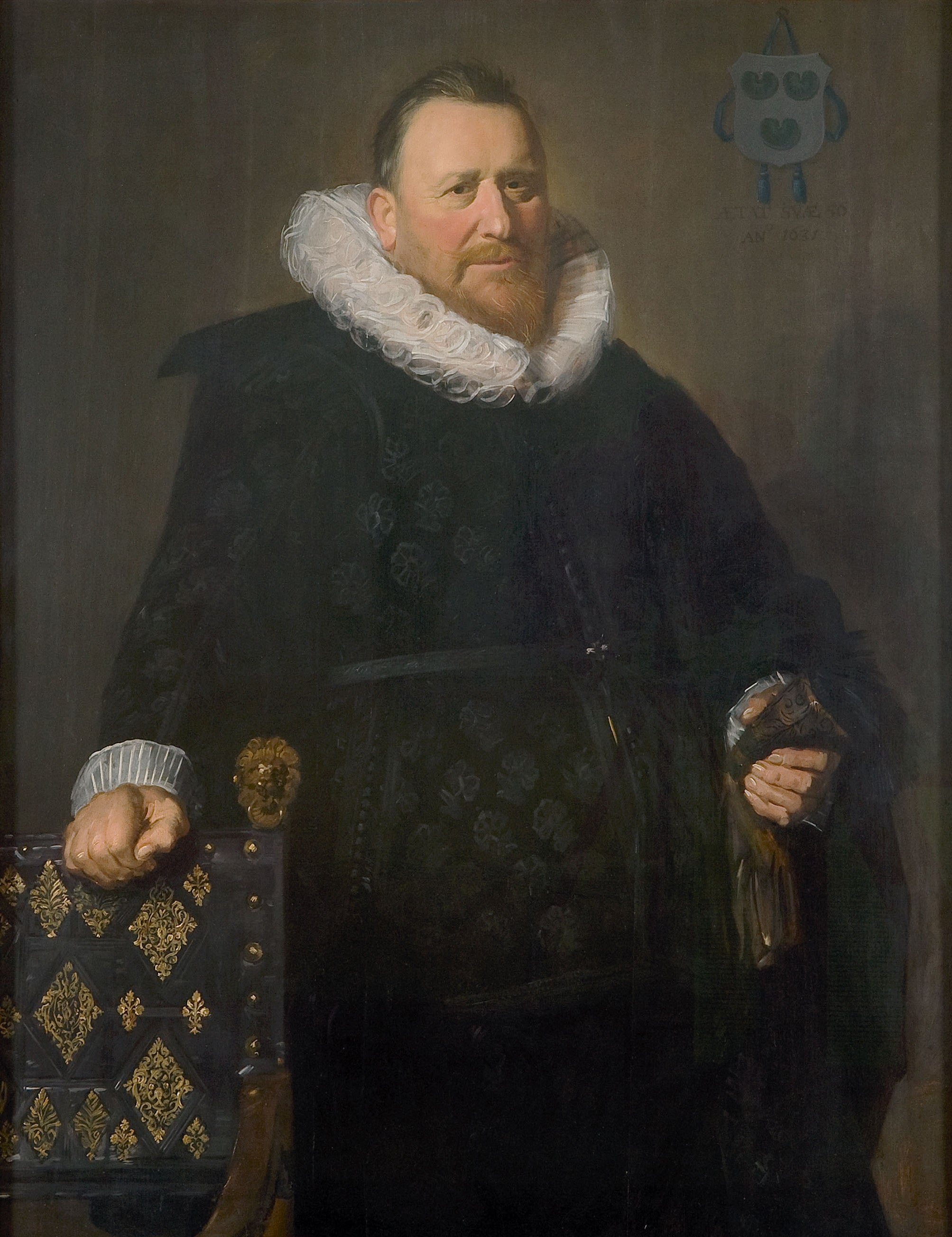Portrait de Nicolas van der Meer (1574- ) - Frans Hals