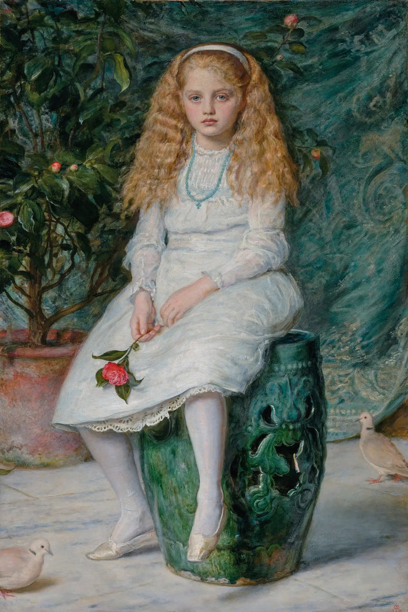 Nina Lehmann Portresi - John Everett Millais