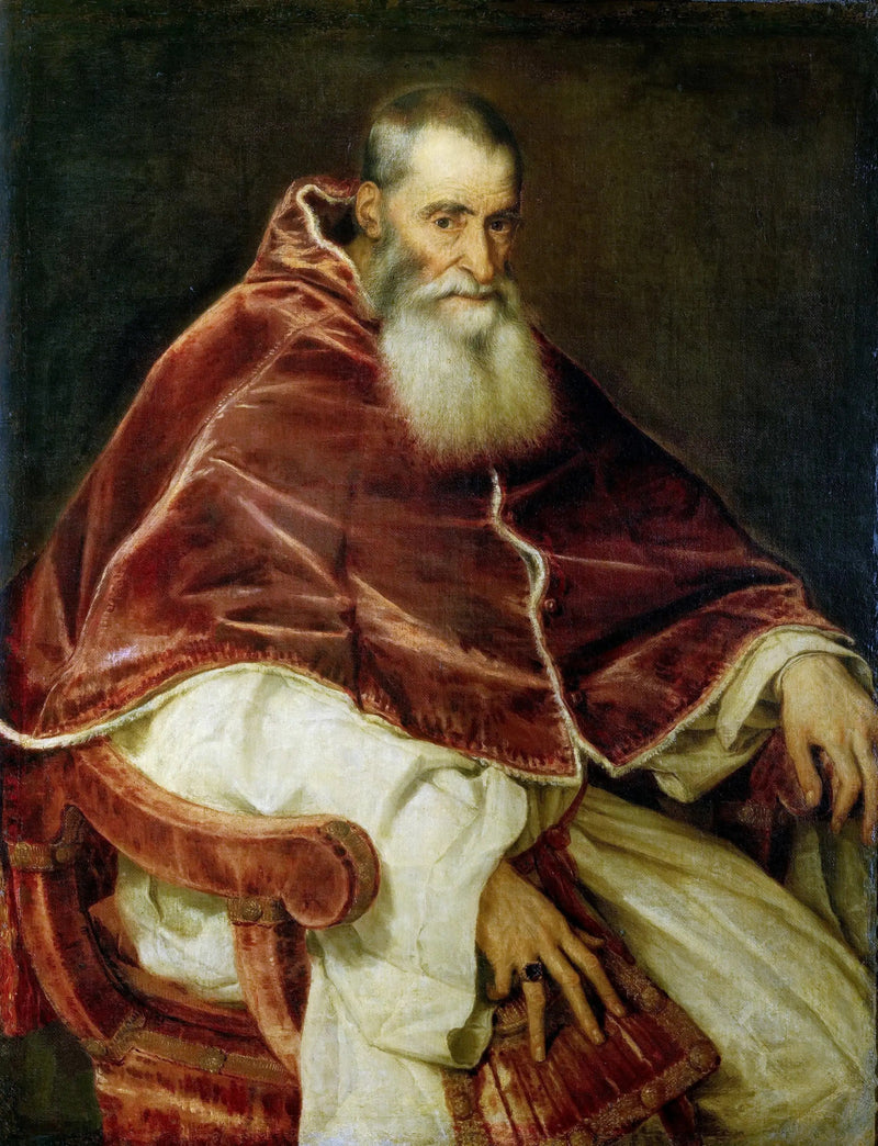 Paul III Portresi - Titian
