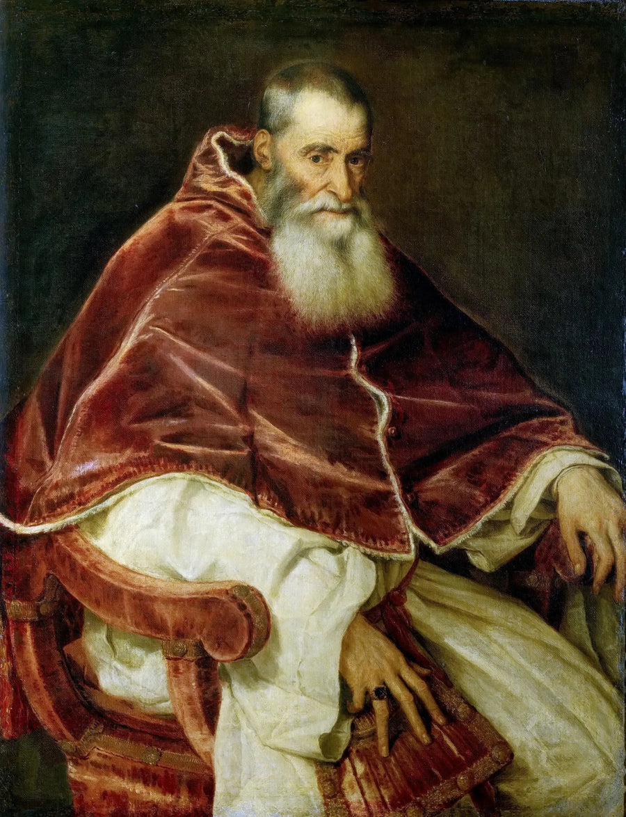 Paul III Portresi - Titian