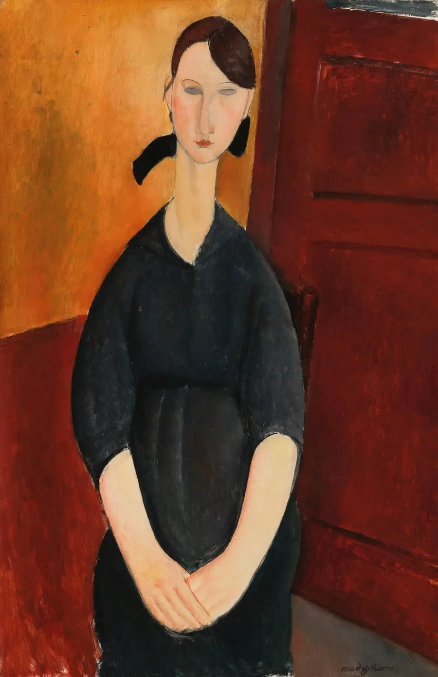 Paulette Jourdain Portresi - Amedeo Modigliani