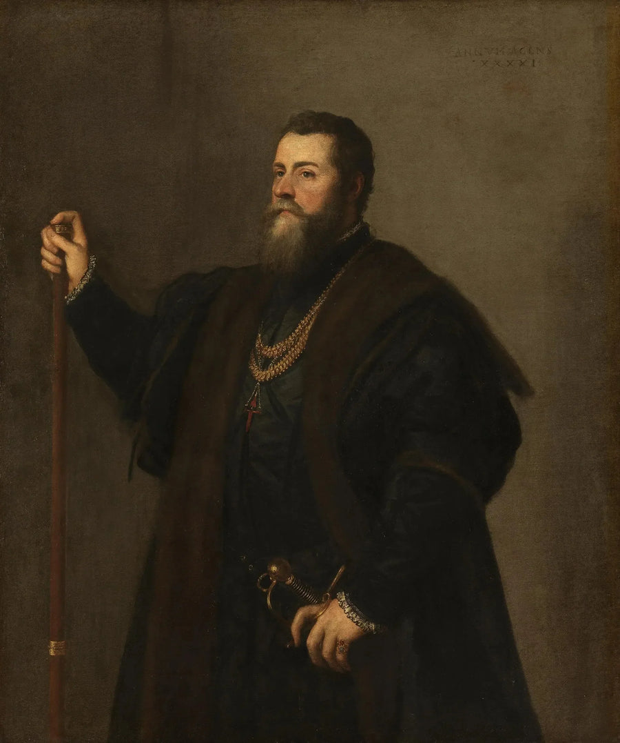 Pedro Álvarez de Tolède Portresi - Titian