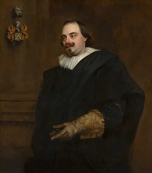 Peeter Stevens Portresi - Antoine van Dyck