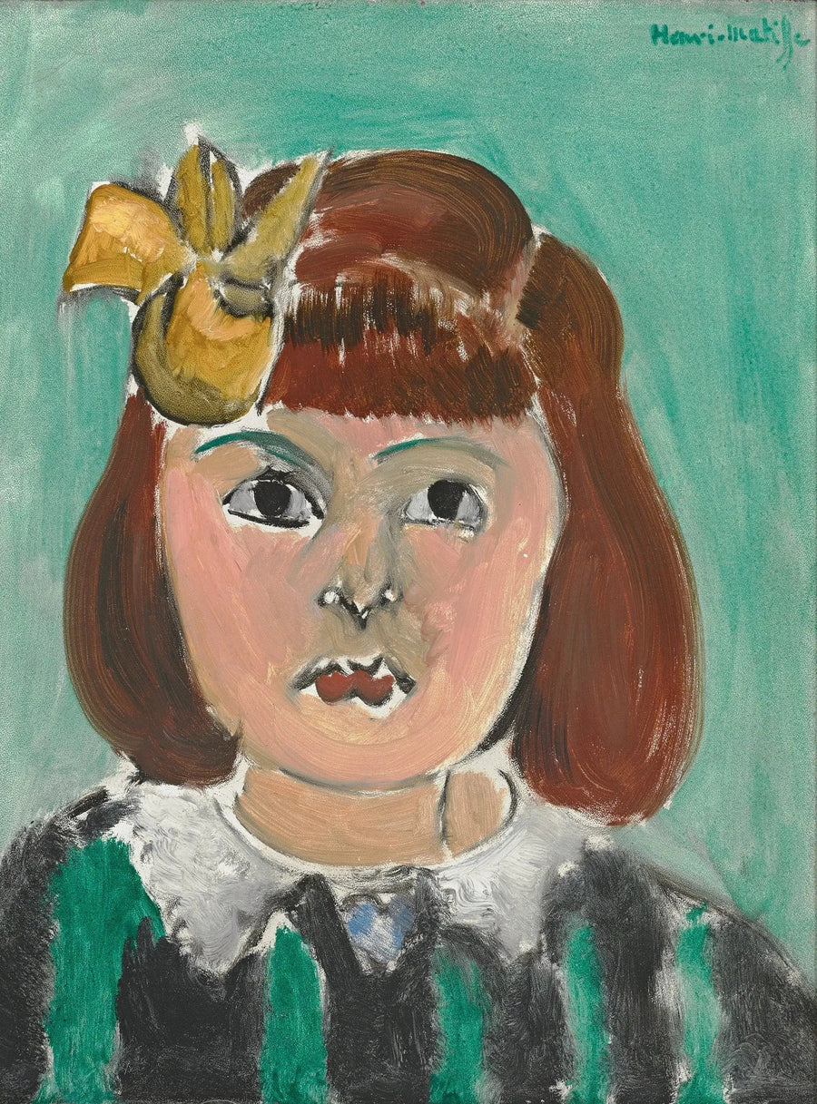 Küçük Kız Portresi - Henri Matisse