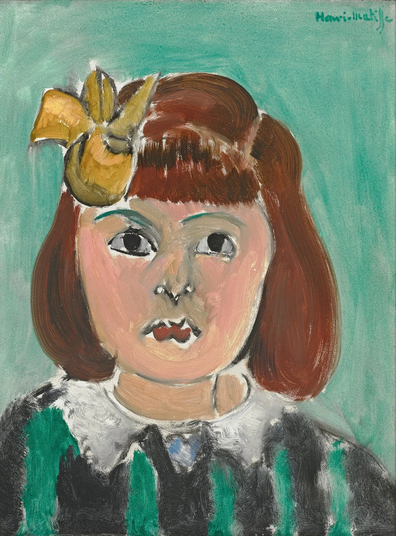 Küçük Kız Portresi - Henri Matisse