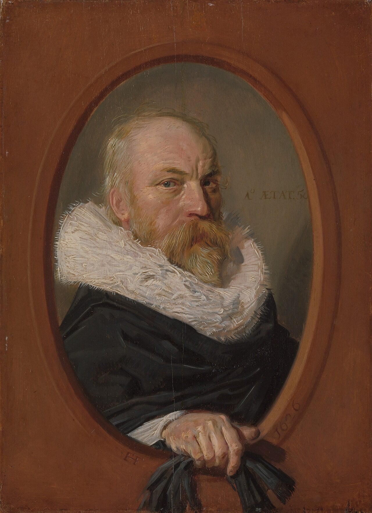 Portrait de Petrus Scriverius (1576-1660) - Frans Hals