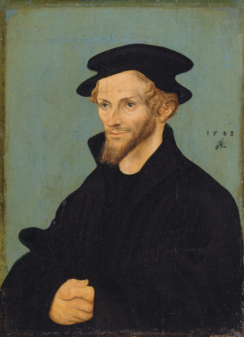 Philipp Mélanchthon Portresi - Lucas Cranach the Elder