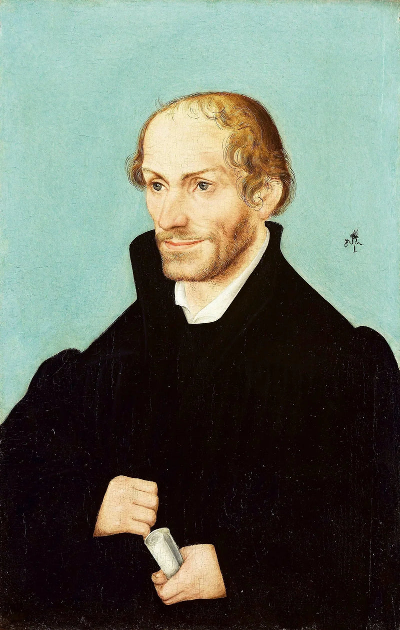 Philipp Mélanchthon Portresi - Lucas Cranach the Elder