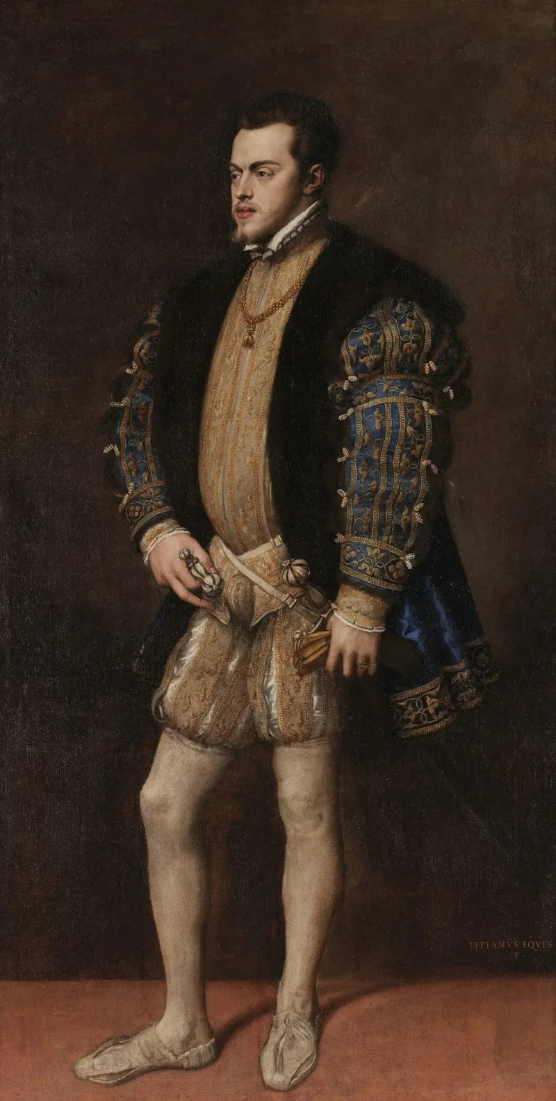 Philippe II Portresi - Titian
